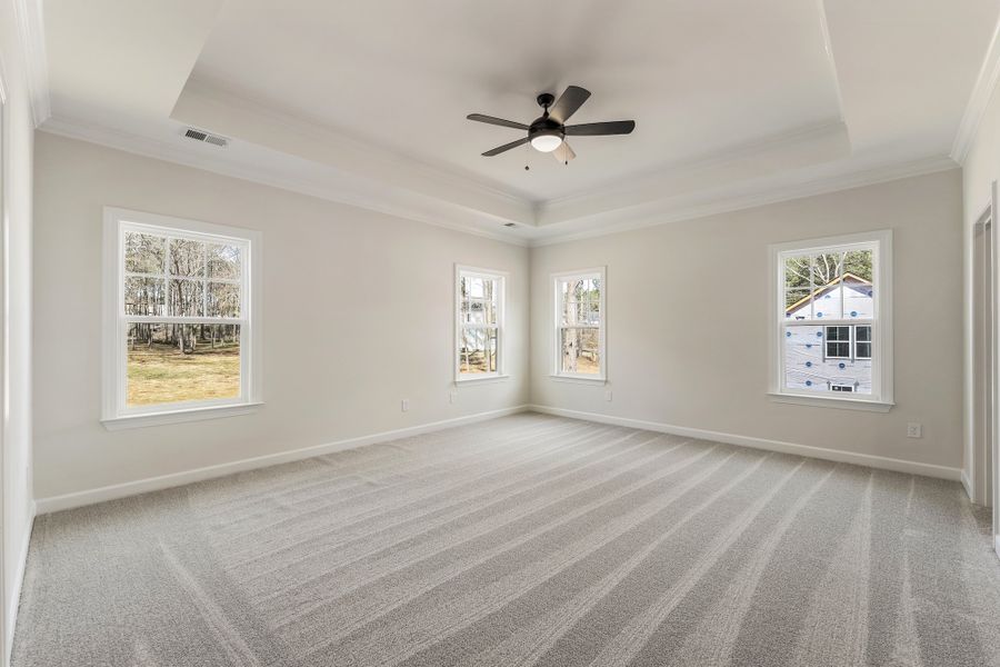 Spacious, unfurnished interior of a new home in Landing at Pine Lake, Anderson (Image 26).