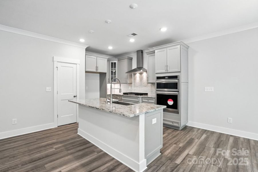 Furnished interior view inside a new home in Villas at Prestwick, Mooresville (Image 16).
