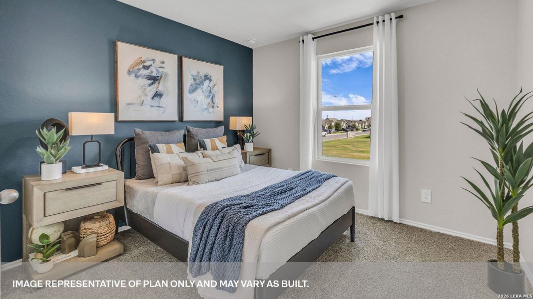 Furnished interior view inside a new home in Swenson Heights, Seguin (Image 17).
