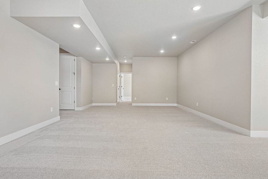 Spacious, unfurnished interior of a new home in Jackson Creek North, Monument (Image 61).