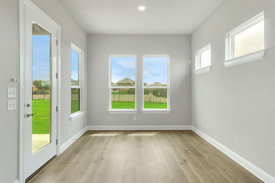 Spacious, unfurnished interior of a new home in Heights at San Gabriel, Georgetown (Image 16).
