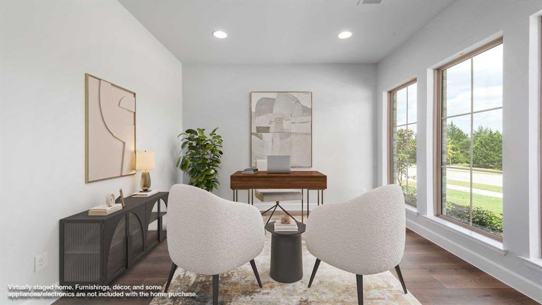 Furnished interior view inside a new home in Somerset Park 80', Rockwall (Image 10). Furnished interior view inside a new home in Somerset Park 80', Rockwall (Image 10).