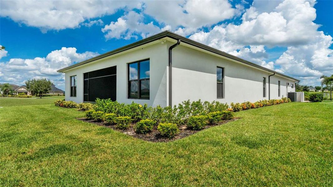 Exterior details and patio area of a home in , Auburndale (Image 4). Exterior details and patio area of a home in , Auburndale (Image 4).