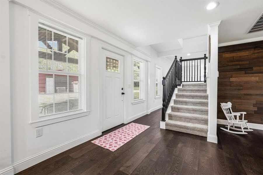 Furnished interior view inside a new home in , Savoy (Image 5). Furnished interior view inside a new home in , Savoy (Image 5).