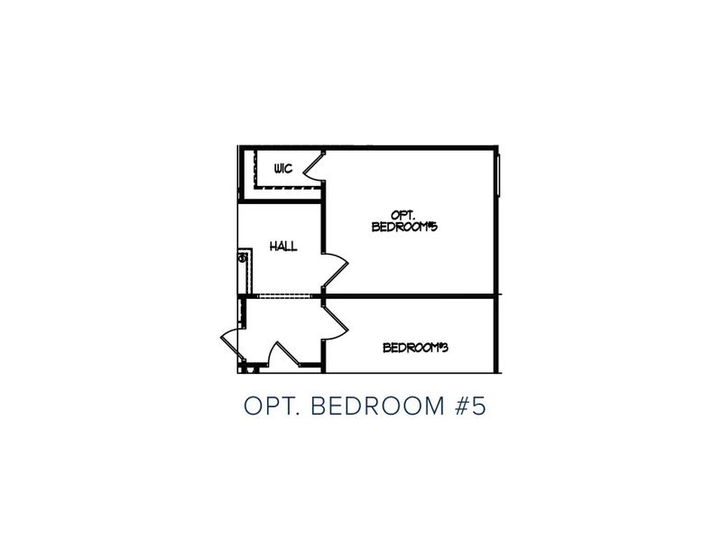 2D floor plan layout for the The Farmington by My Home Communities in Magnolia Ridge, Monroe, GA (Image 3).
