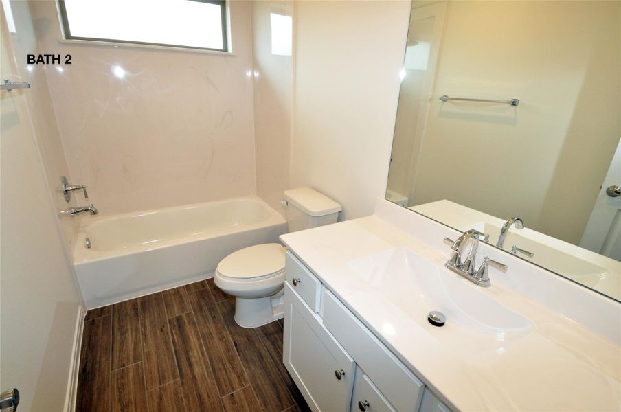 Furnished interior view inside a new home in , League City (Image 8).