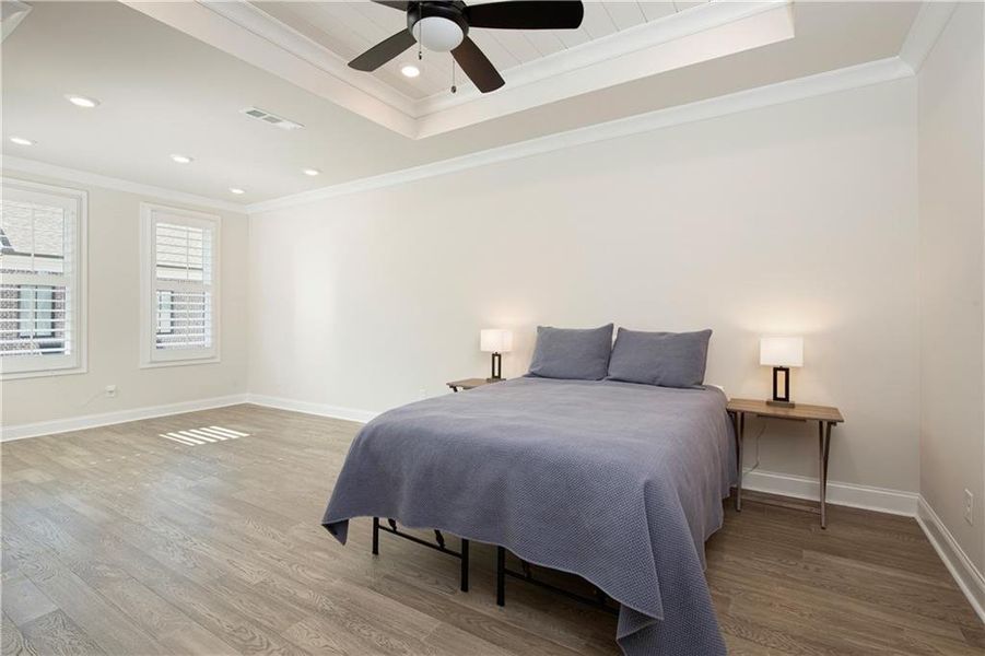Furnished interior view inside a new home in , Alpharetta (Image 53).