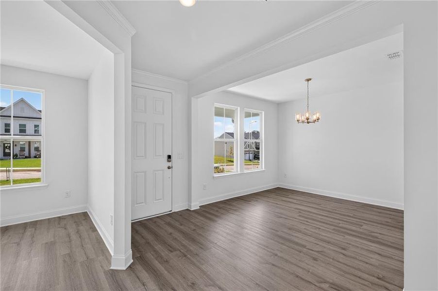 Spacious, unfurnished interior of a new home in Pickens Bluff, Hiram (Image 38). Spacious, unfurnished interior of a new home in Pickens Bluff, Hiram (Image 38).