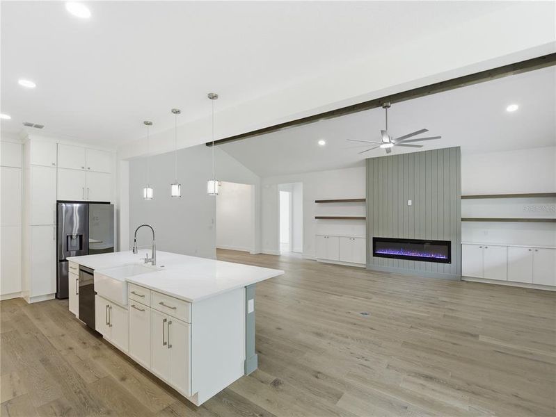 Furnished interior view inside a new home in , St. Cloud (Image 7).