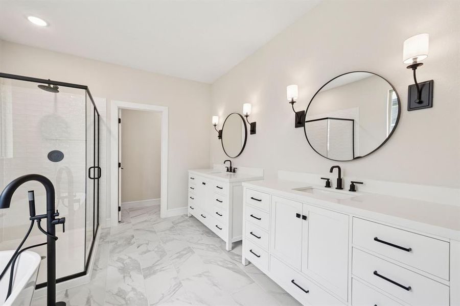 Furnished interior view inside a new home in Elevon, Lavon (Image 6). Furnished interior view inside a new home in Elevon, Lavon (Image 6).