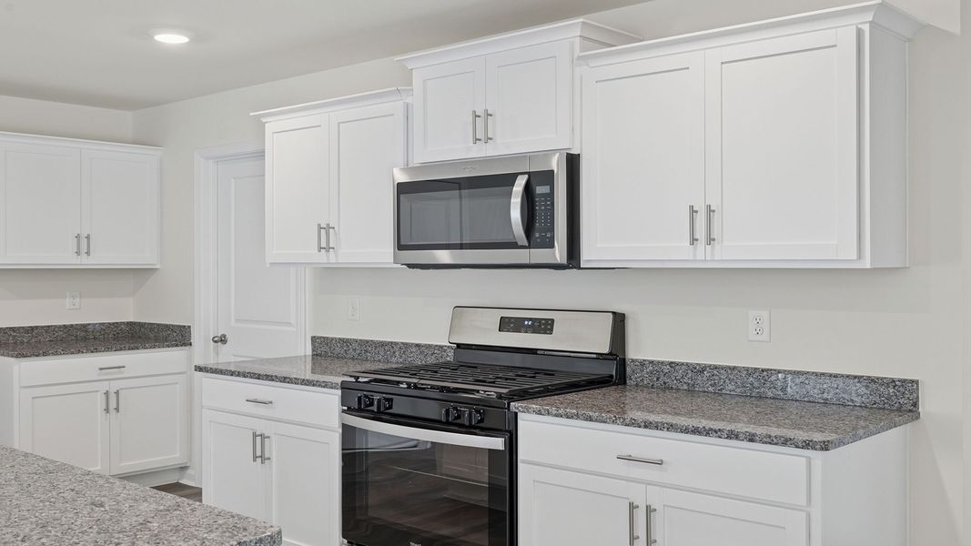 Furnished interior view inside a new home in Cloverdale Hills, Piedmont (Image 6).