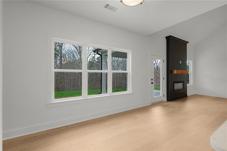 Spacious, unfurnished interior of a new home in , White (Image 27).