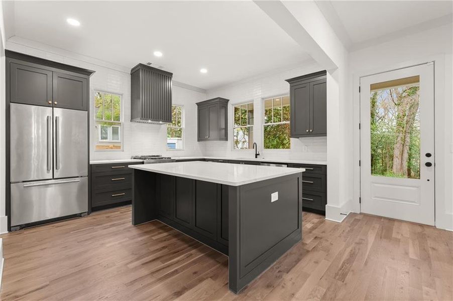 Furnished interior view inside a new home in , Atlanta (Image 6).