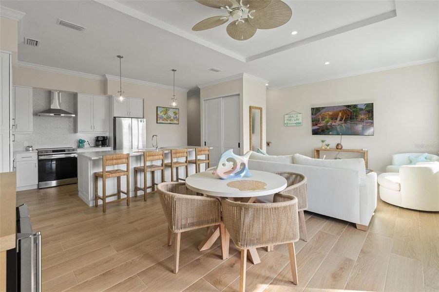 Furnished interior view inside a new home in , Madeira Beach (Image 20).