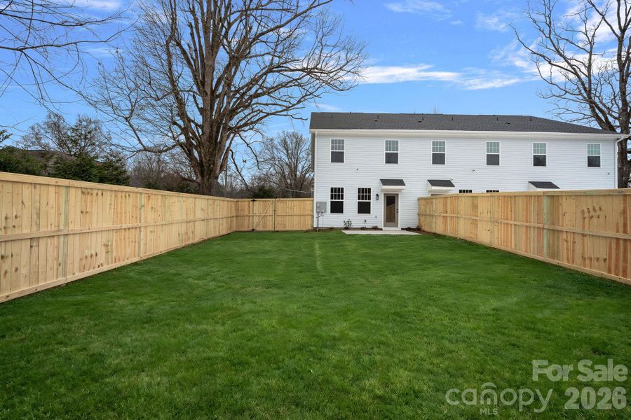 Exterior details and patio area of a home in , Charlotte (Image 3).
