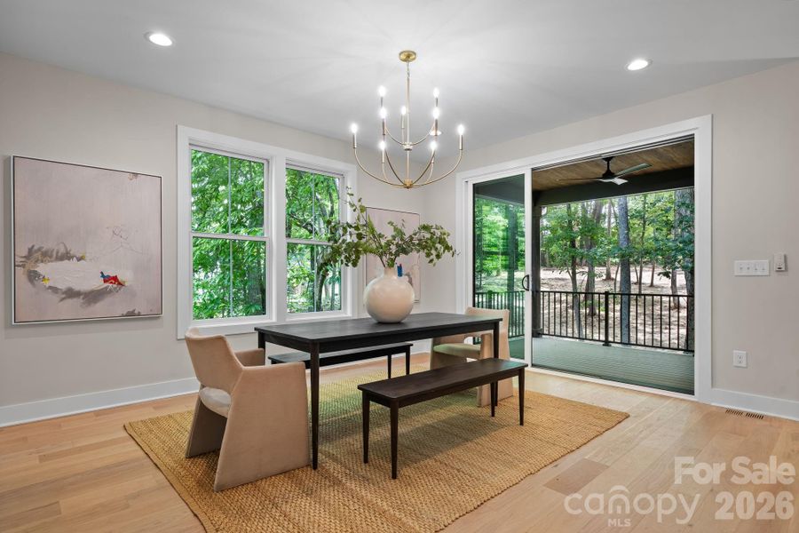 Furnished interior view inside a new home in , Lincolnton (Image 19).