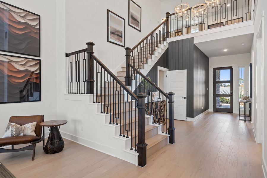 Furnished interior view inside a new home in Lagos Reserve, Manor (Image 5).