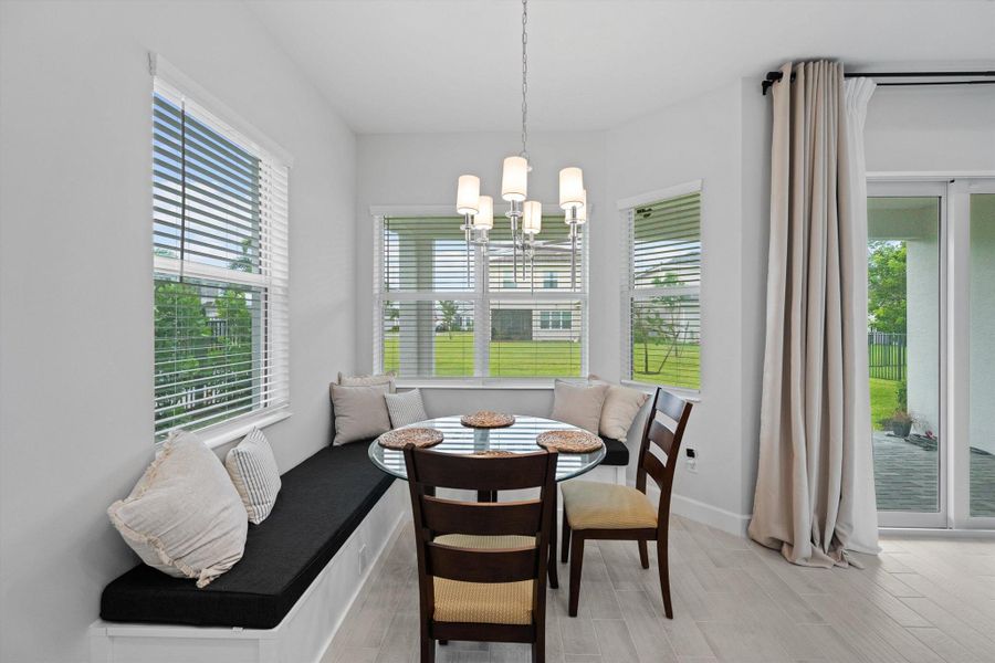 Furnished interior view inside a new home in , Westlake (Image 36).