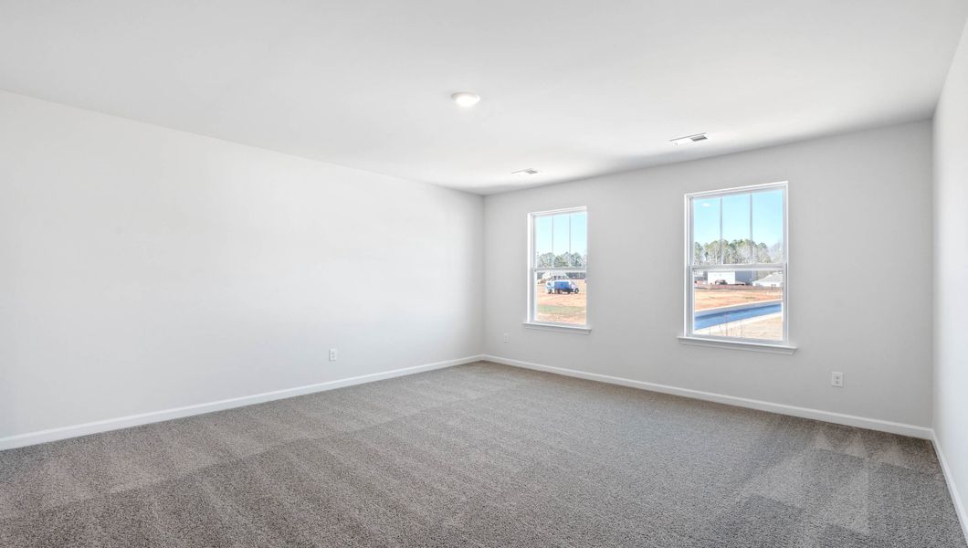 Representative unfurnished interior of a home built from the PENWELL by D.R. Horton in Baxter Village, Boiling Springs (Image 27).