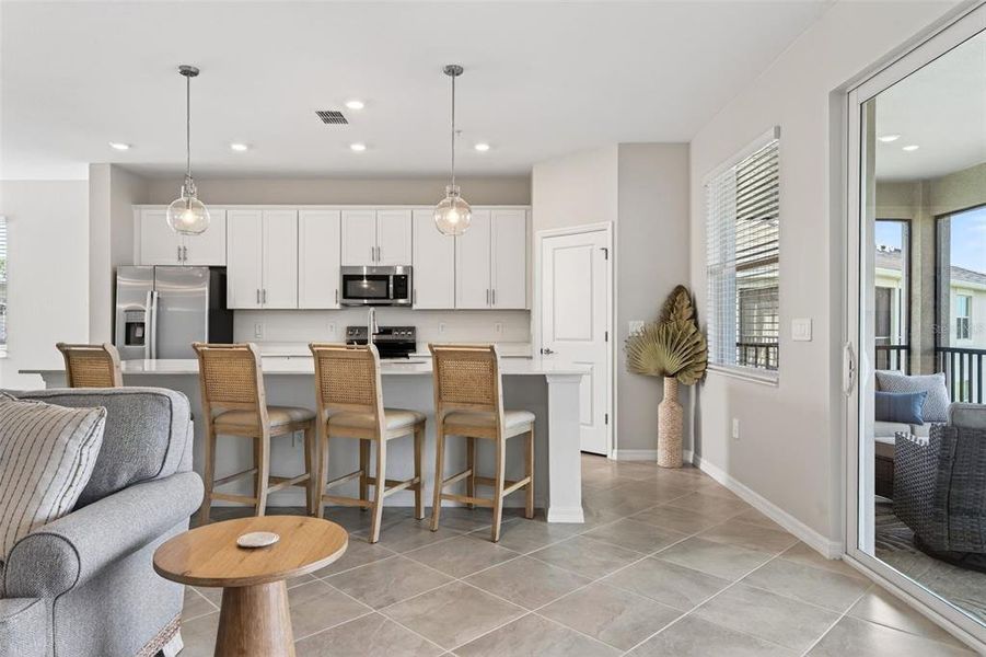 Furnished interior view inside a new home in , Venice (Image 35).