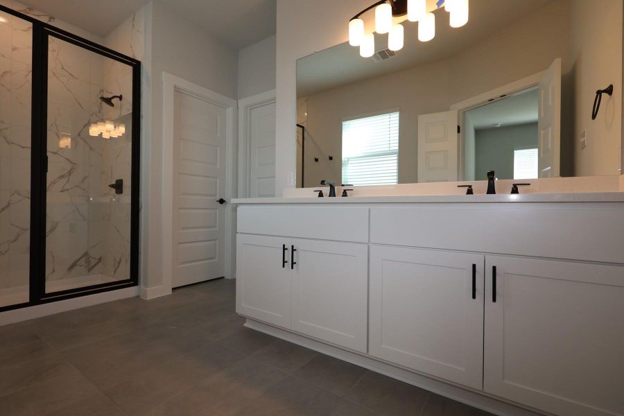 Furnished interior view inside a new home in Park Central, Georgetown (Image 10).