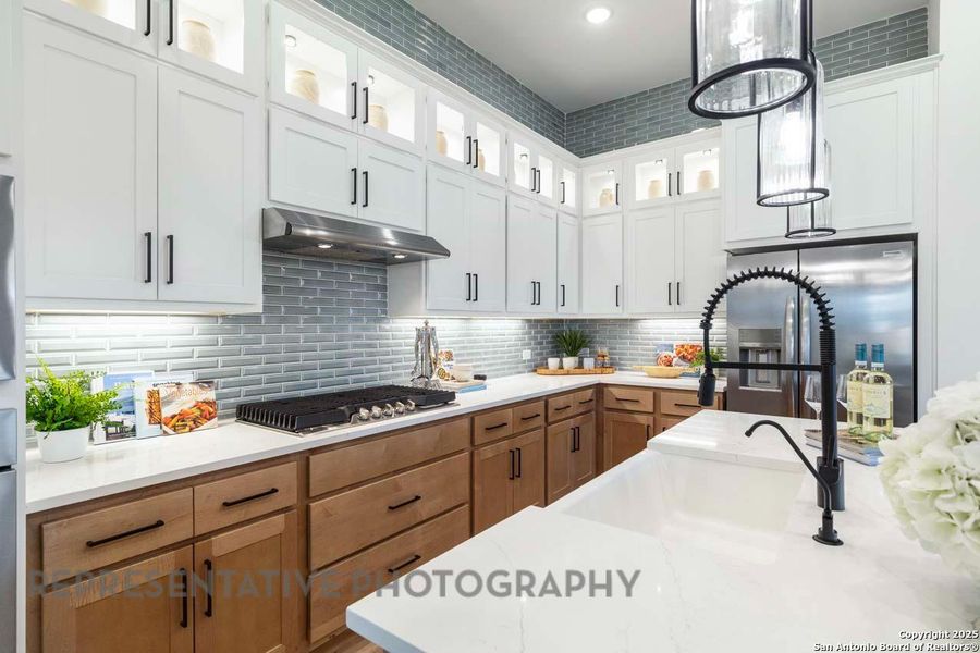 Furnished interior view inside a new home in Davis Ranch: 45ft. lots, San Antonio (Image 31).