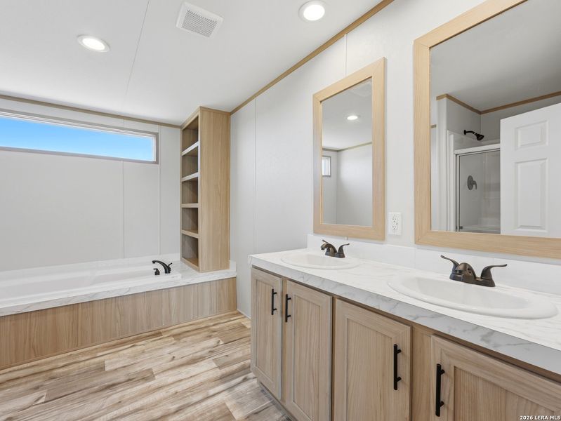 Furnished interior view inside a new home in , Poteet (Image 8).