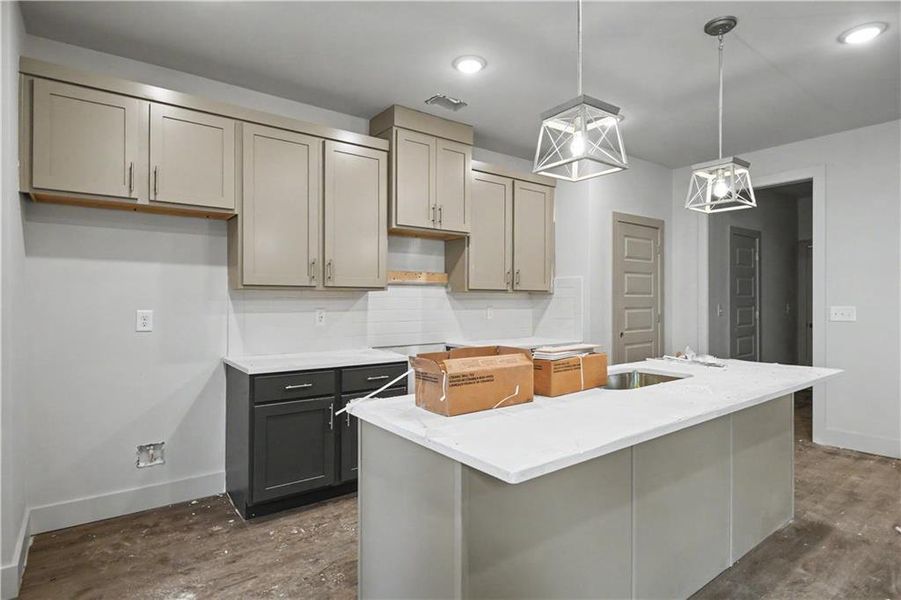 Furnished interior view inside a new home in , Norcross (Image 6).