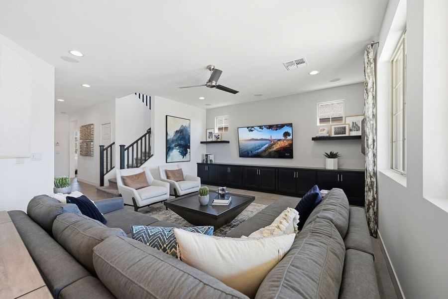 Furnished interior view inside a new home in La Mira, Mesa (Image 9).