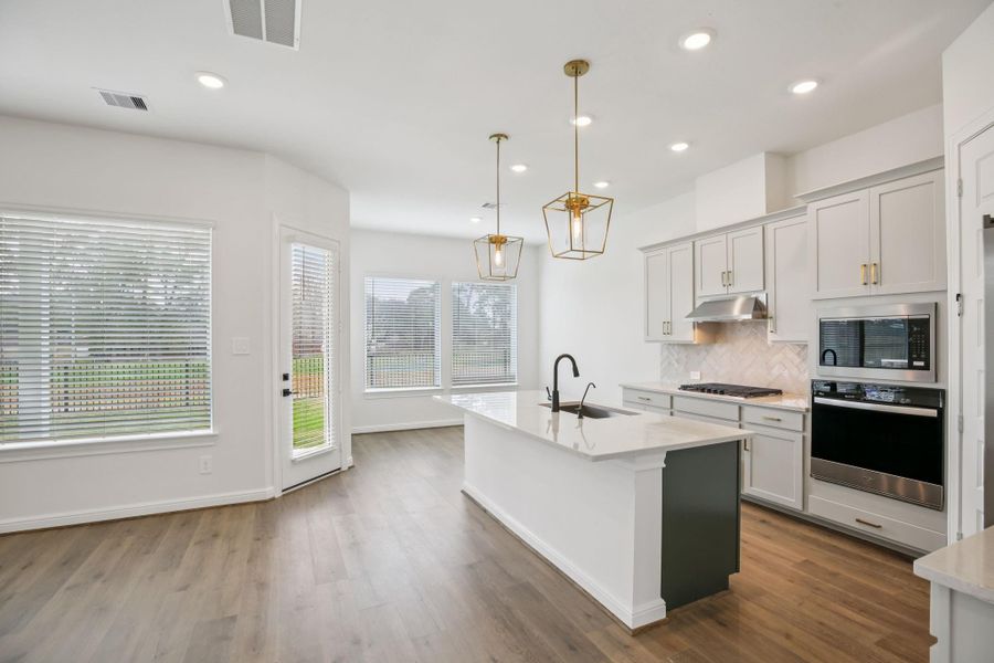 Furnished interior view inside a new home in , Atascocita (Image 10).
