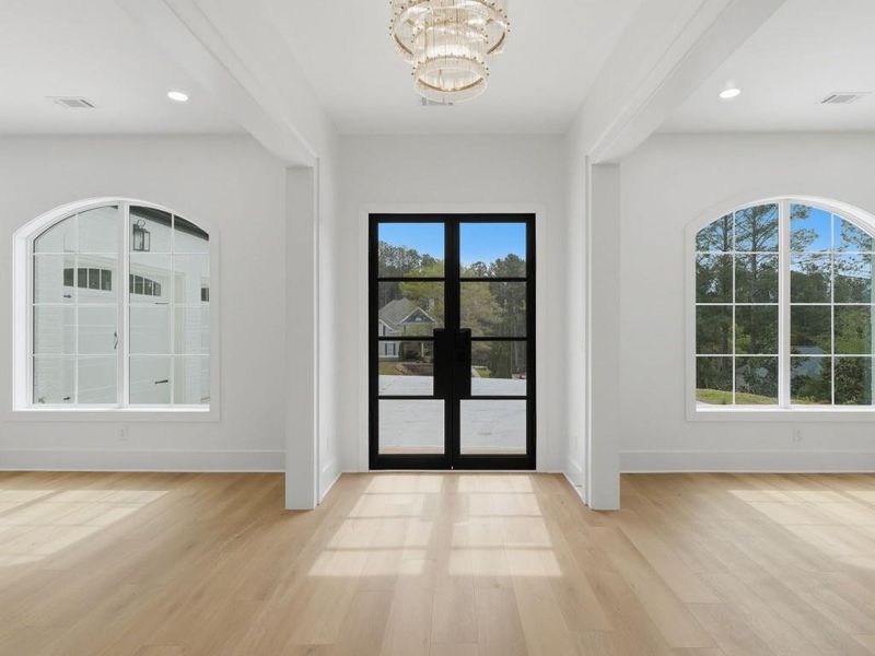 Spacious, unfurnished interior of a new home in , Canton (Image 44).