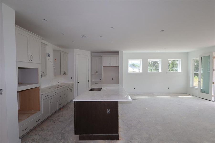 In-progress construction of a new home in Crescent Pointe at Great Sky, Canton, GA (Image 5).