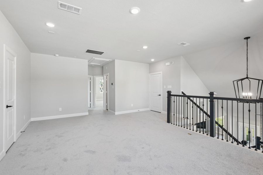 Spacious, unfurnished interior of a new home in Grand Central Park 55' Homesites, Conroe (Image 10). Spacious, unfurnished interior of a new home in Grand Central Park 55' Homesites, Conroe (Image 10).