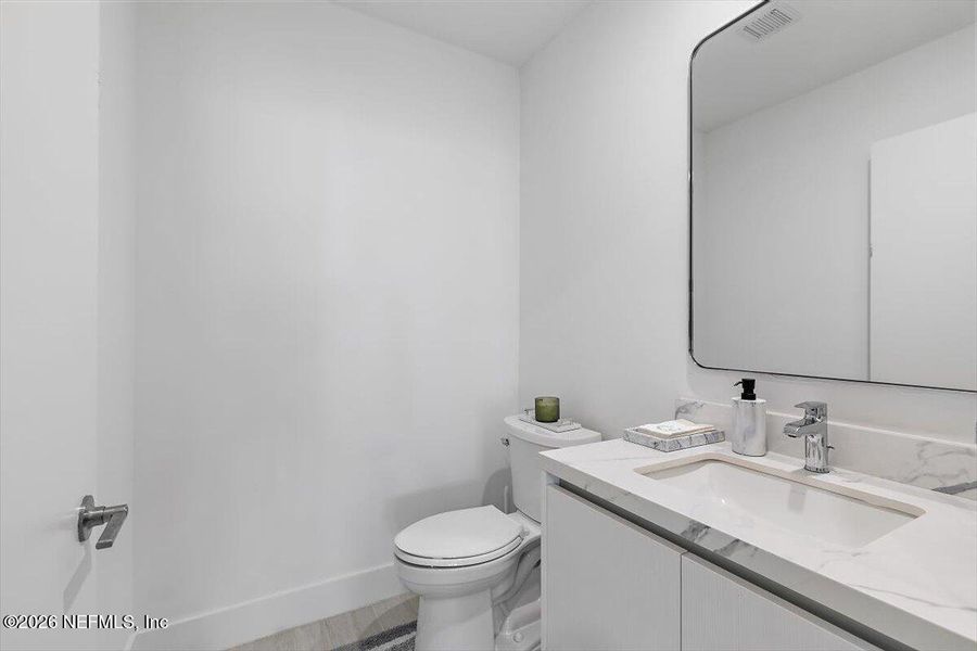 Furnished interior view inside a new home in , Jacksonville Beach (Image 34). Furnished interior view inside a new home in , Jacksonville Beach (Image 34).