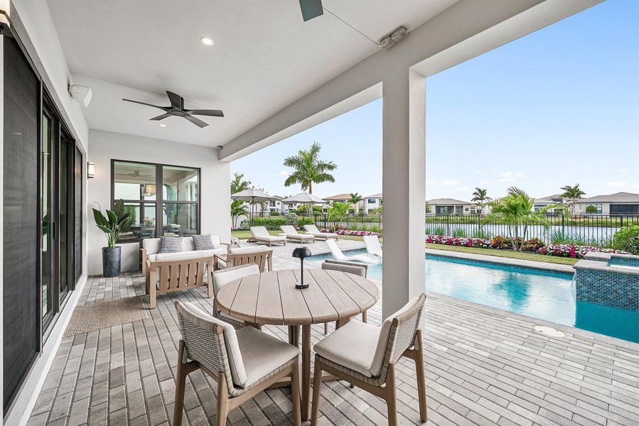 Exterior details and patio area of a home in , Boca Raton (Image 51). Exterior details and patio area of a home in , Boca Raton (Image 51).