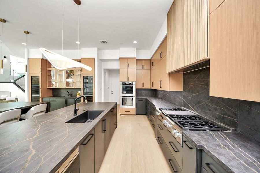 Furnished interior view inside a new home in , Houston (Image 33).