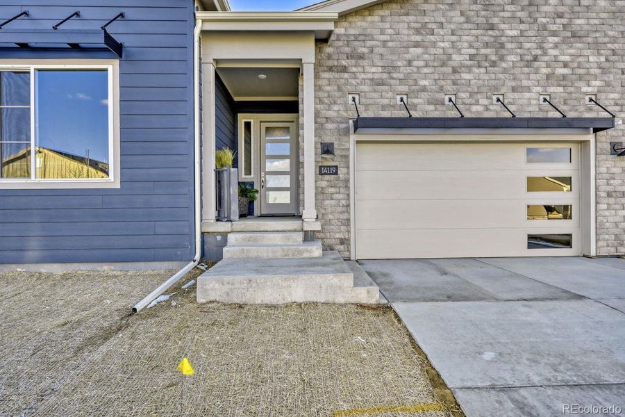 Exterior details and patio area of a home in , Broomfield (Image 19).