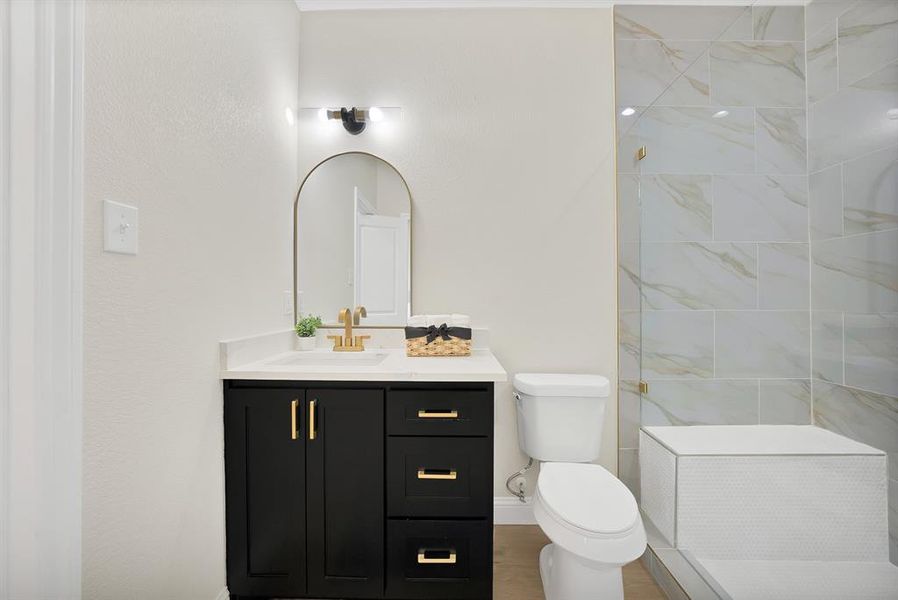 Furnished interior view inside a new home in , Fort Worth (Image 30). Furnished interior view inside a new home in , Fort Worth (Image 30).