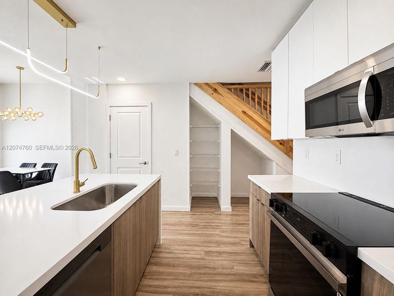 Furnished interior view inside a new home in , Hollywood (Image 5).