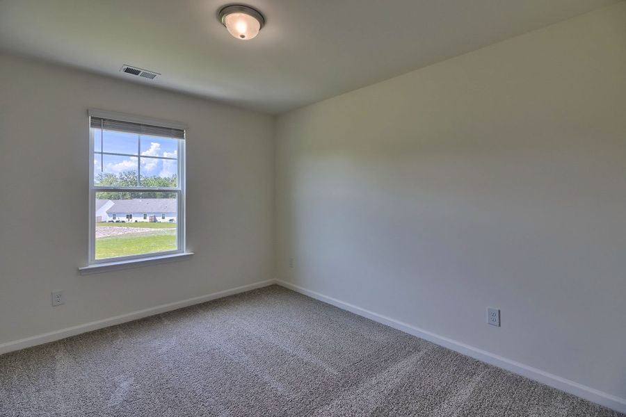 Representative unfurnished interior of a home built from the Kelsey by Great Southern Homes in Champions Village at Cherry Hill, Pendleton (Image 23). Representative unfurnished interior of a home built from the Kelsey by Great Southern Homes in Champions Village at Cherry Hill, Pendleton (Image 23).