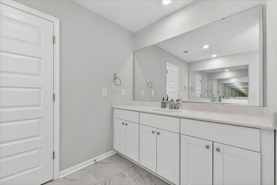 Furnished interior view inside a new home in Sweetgrass at Summers Corner, Summerville (Image 15).
