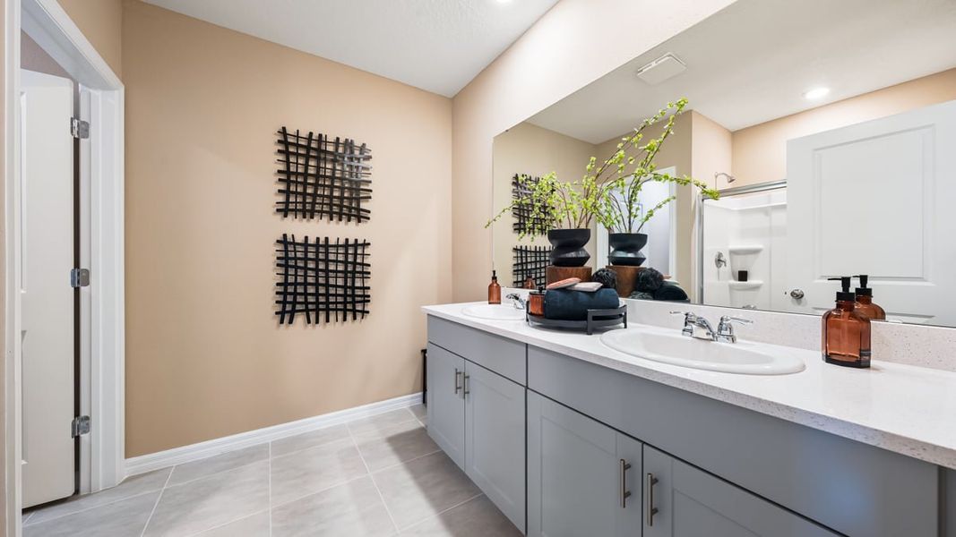 Representative furnished interior of a home built from the Magnolia by Taylor Morrison in Brookland Park, Auburndale (Image 10).