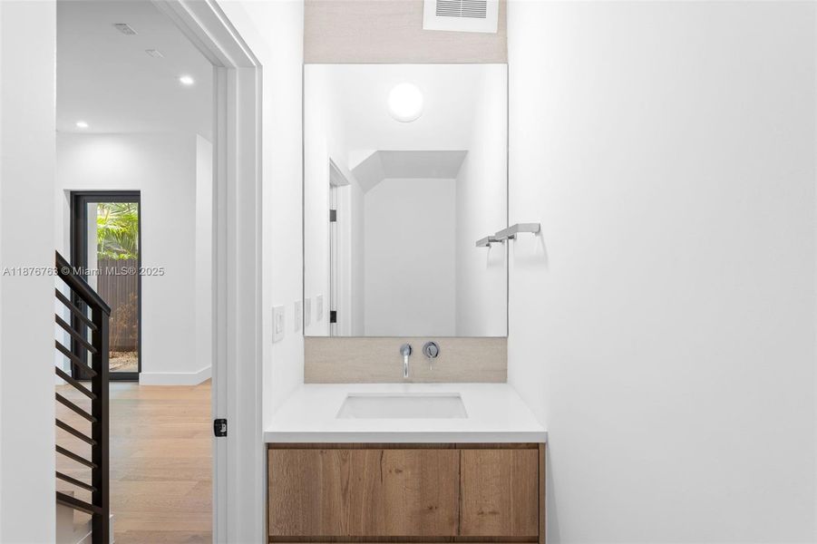 Furnished interior view inside a new home in , Miami (Image 11). Furnished interior view inside a new home in , Miami (Image 11).