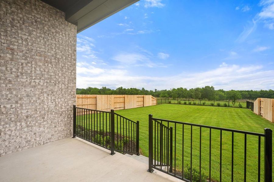 Exterior details and patio area of a home in Flora, Hutto (Image 4). Exterior details and patio area of a home in Flora, Hutto (Image 4).