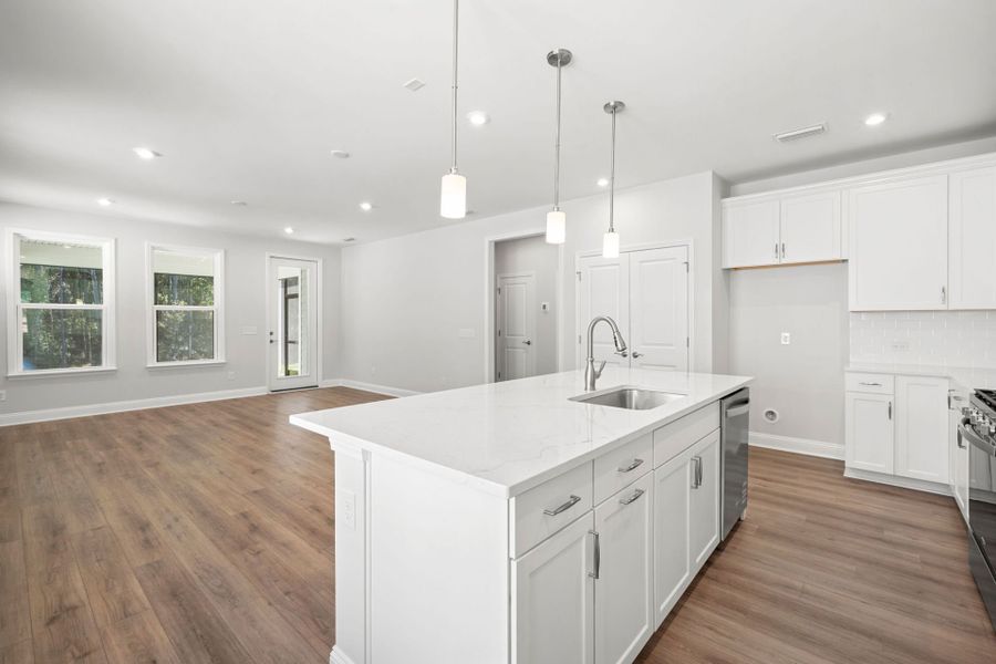 Furnished interior view inside a new home in Sun City Hilton Head, Bluffton (Image 5).