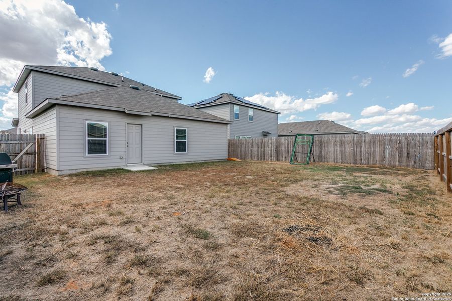 Exterior details and patio area of a home in , Lytle (Image 21). Exterior details and patio area of a home in , Lytle (Image 21).