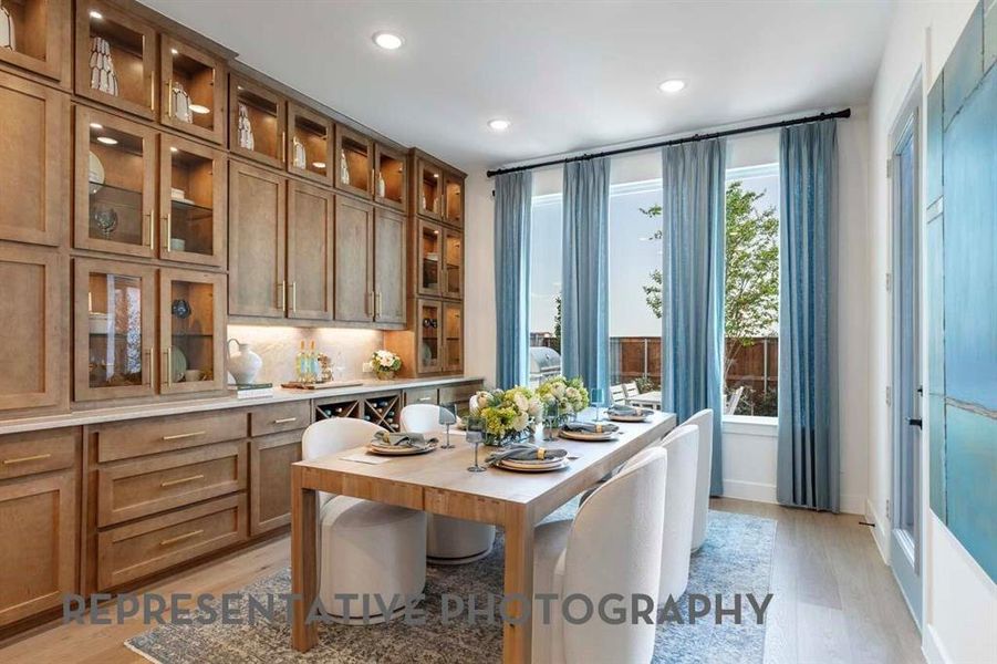Furnished interior view inside a new home in Quail Hollow, Rockwall (Image 25).