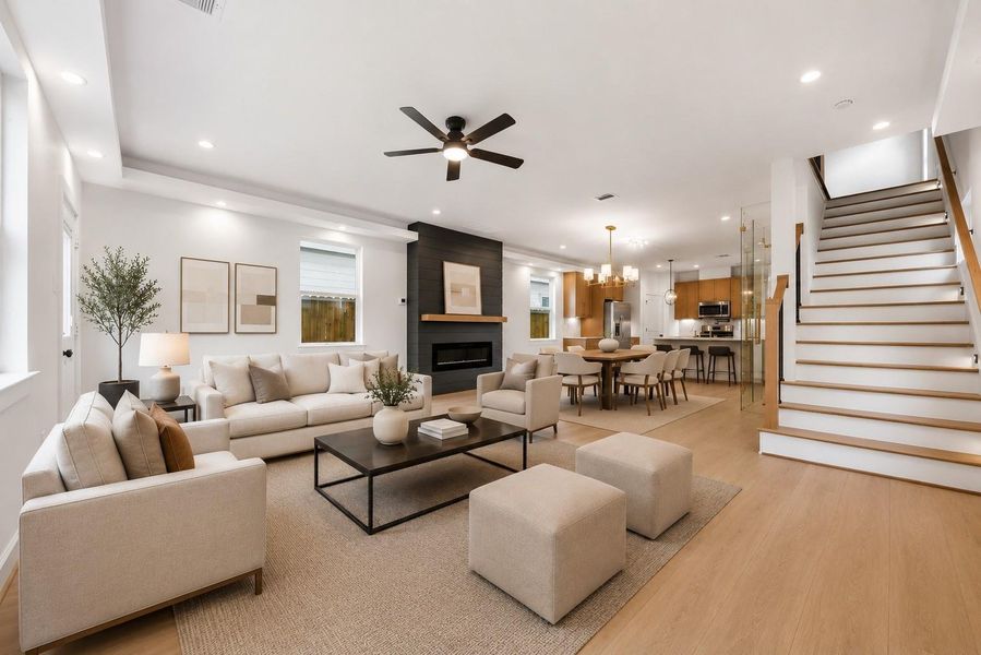 Virtual staging