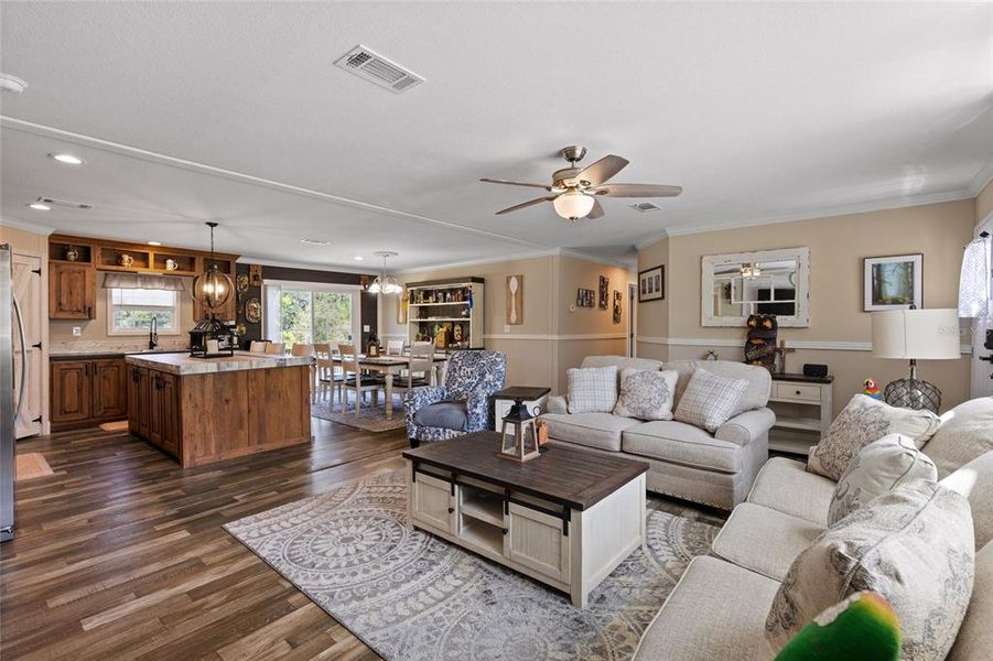 Furnished interior view inside a new home in , Morriston (Image 8).