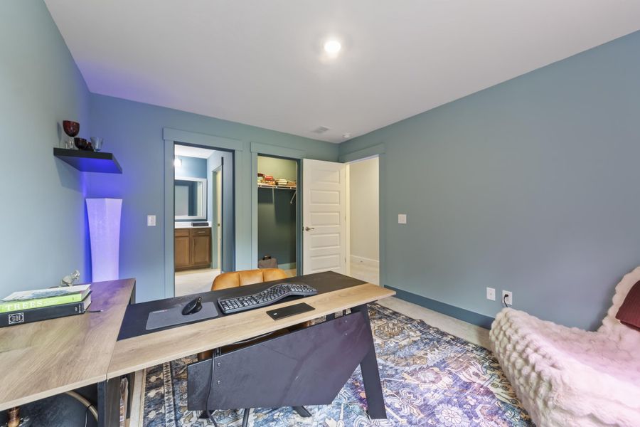 Furnished interior view inside a new home in Cordgrass Landing, Johns Island (Image 24).